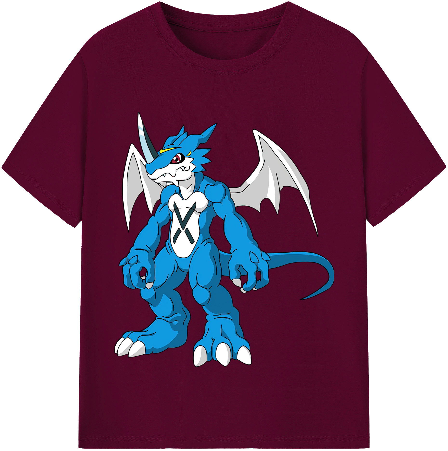 （画像用） Digimon デジタルモンスター/デジモン レディースカジュアルプリントTシャツ（綿100％）